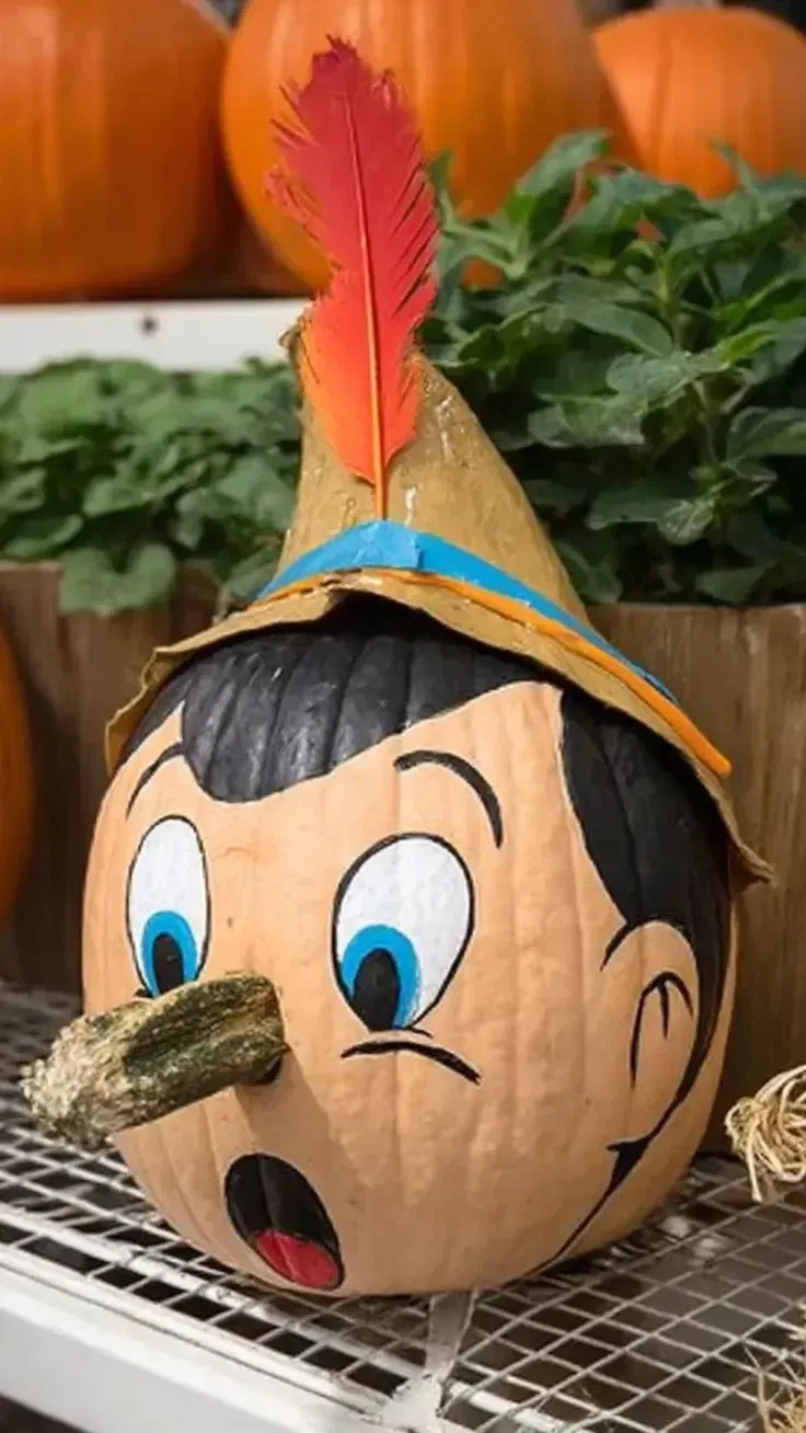 funny pumpkin painting ideas