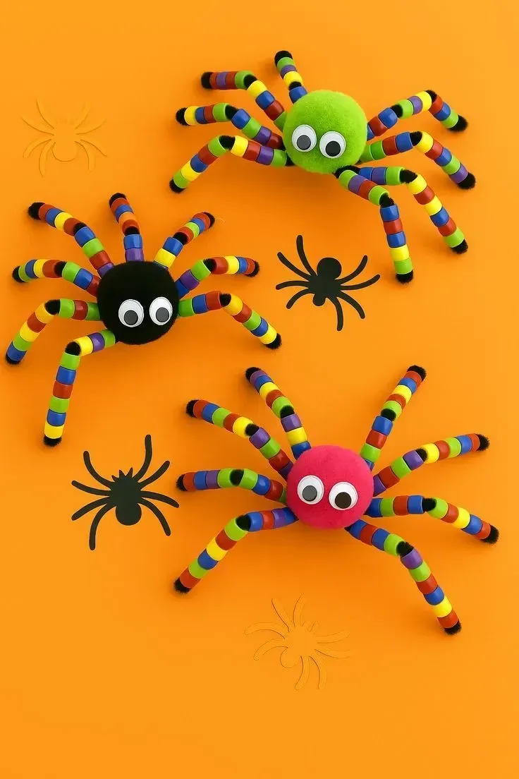 paint free halloween crafts for children