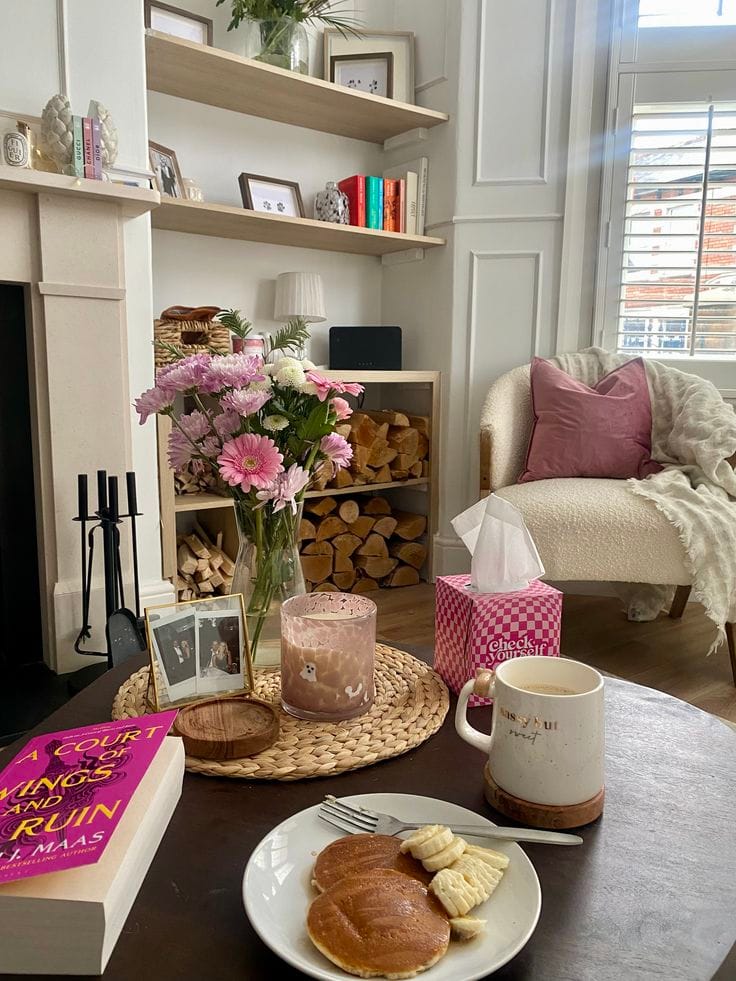 seasonal coffee table decor