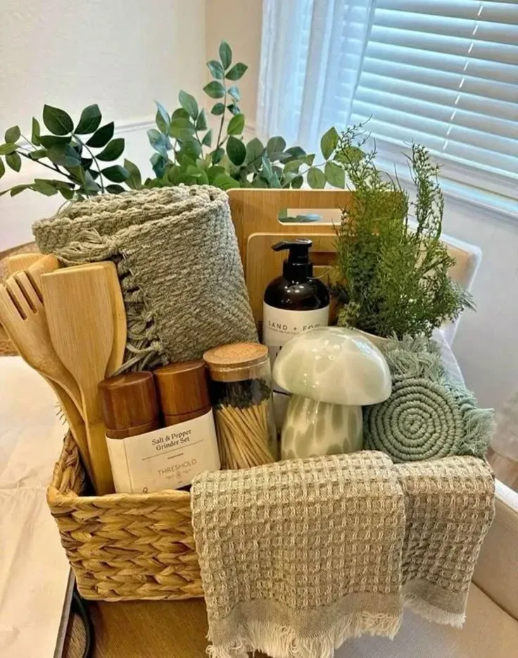 new home housewarming gift basket ideas