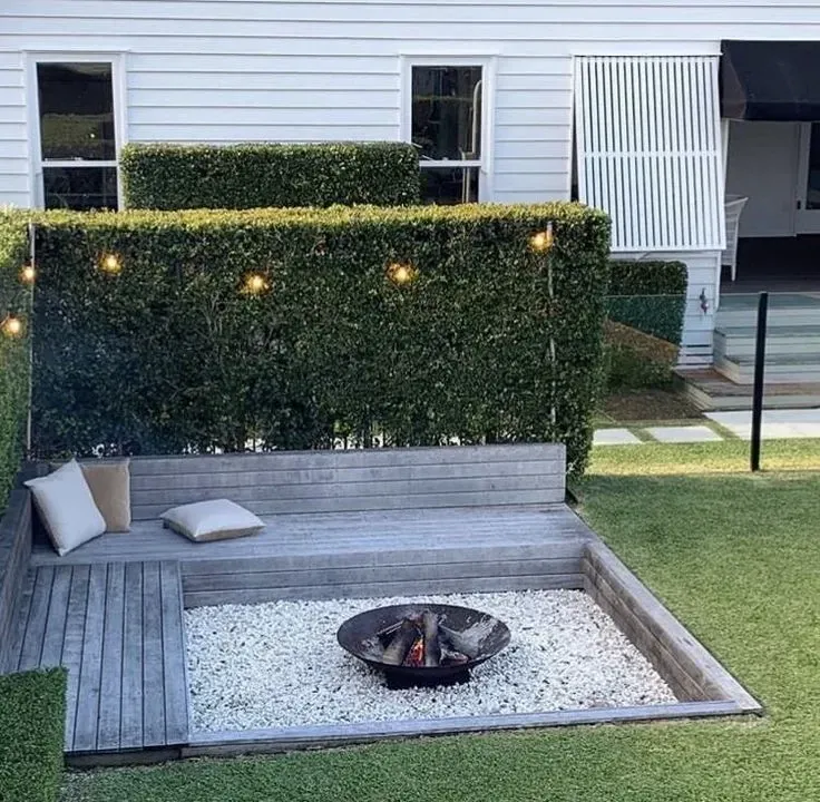 cozy diy small backyard fire pit ideas