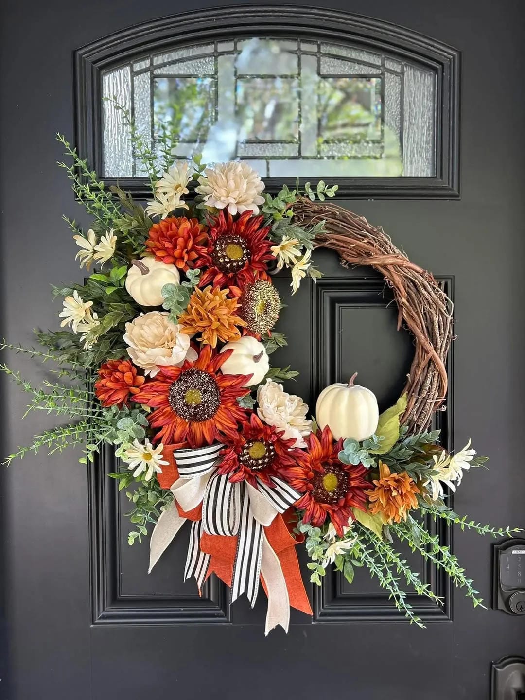 simple unique fall wreath ideas