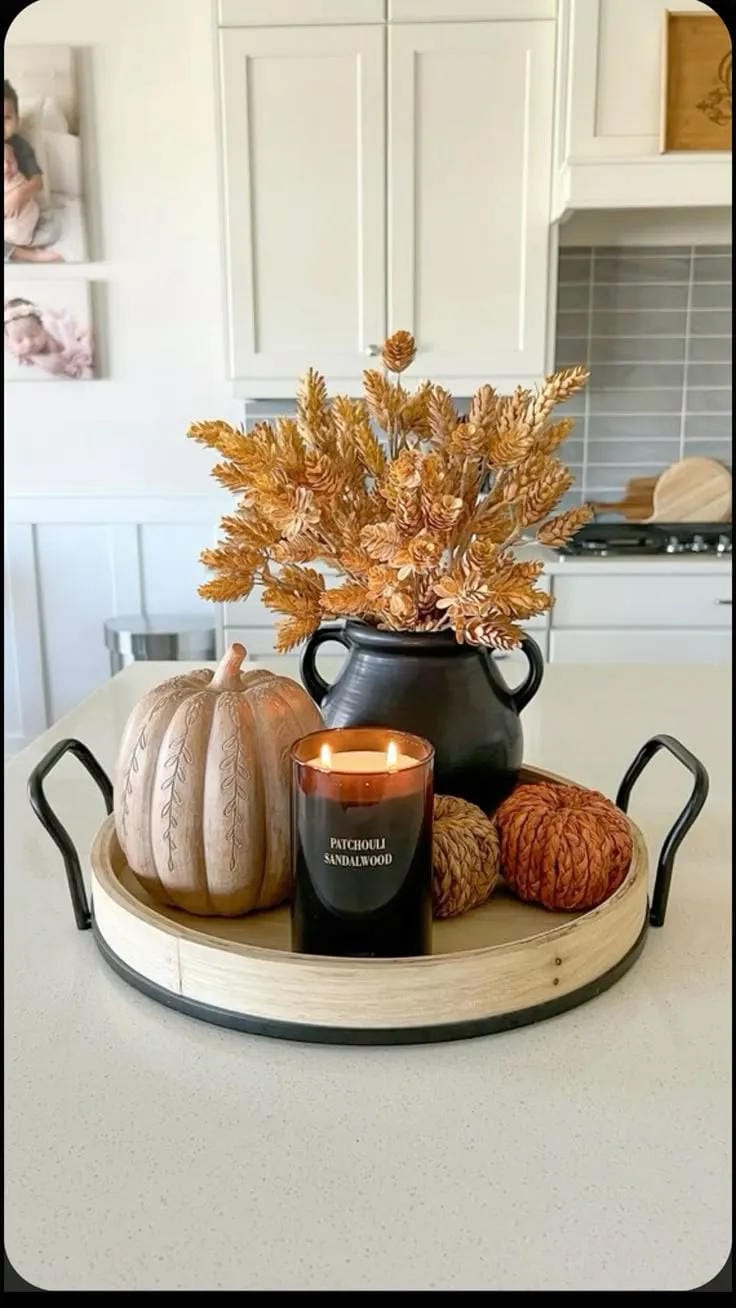rustic fall kitchen decor ideas