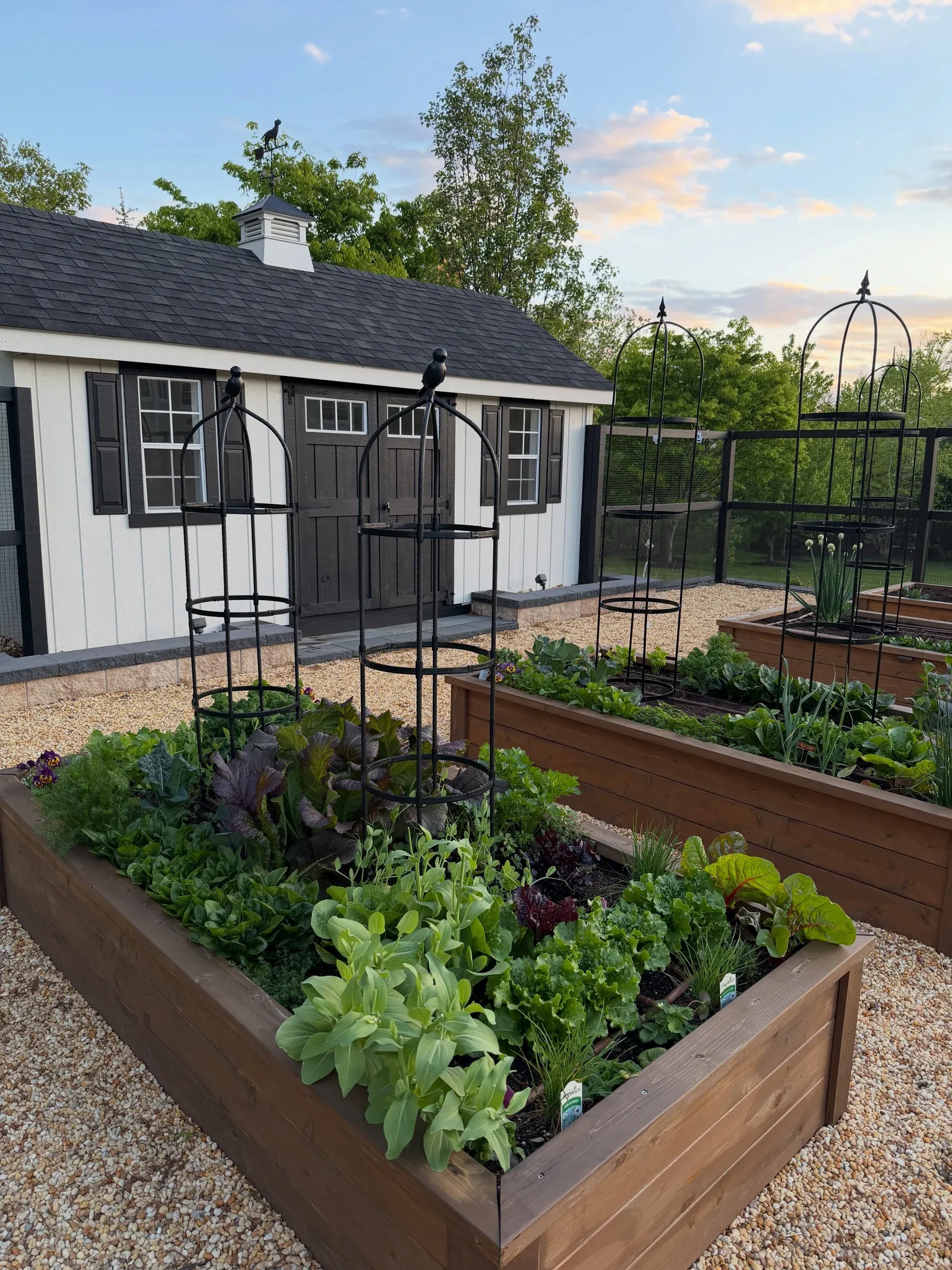garden path raised garden bed ideas
