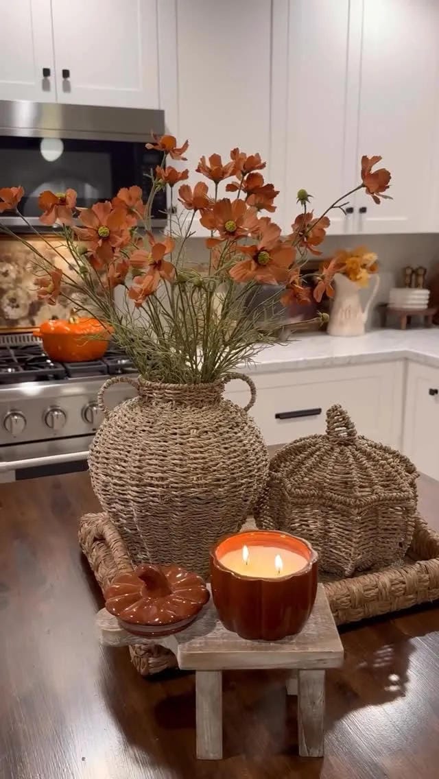 rustic fall kitchen decor ideas