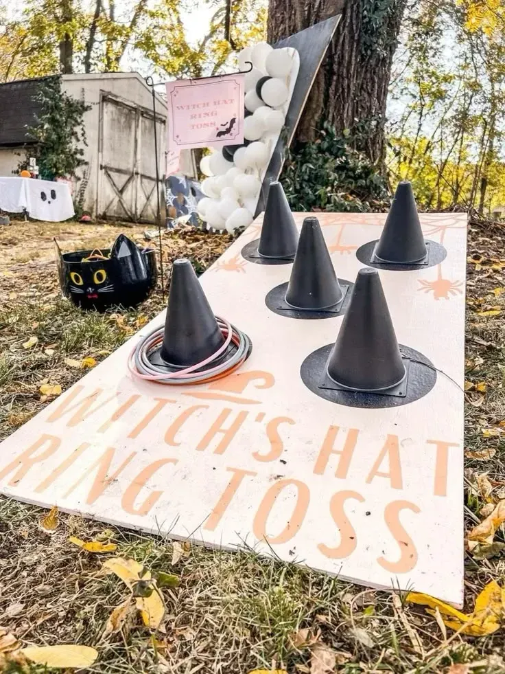 outdoor backyard halloween party ideas