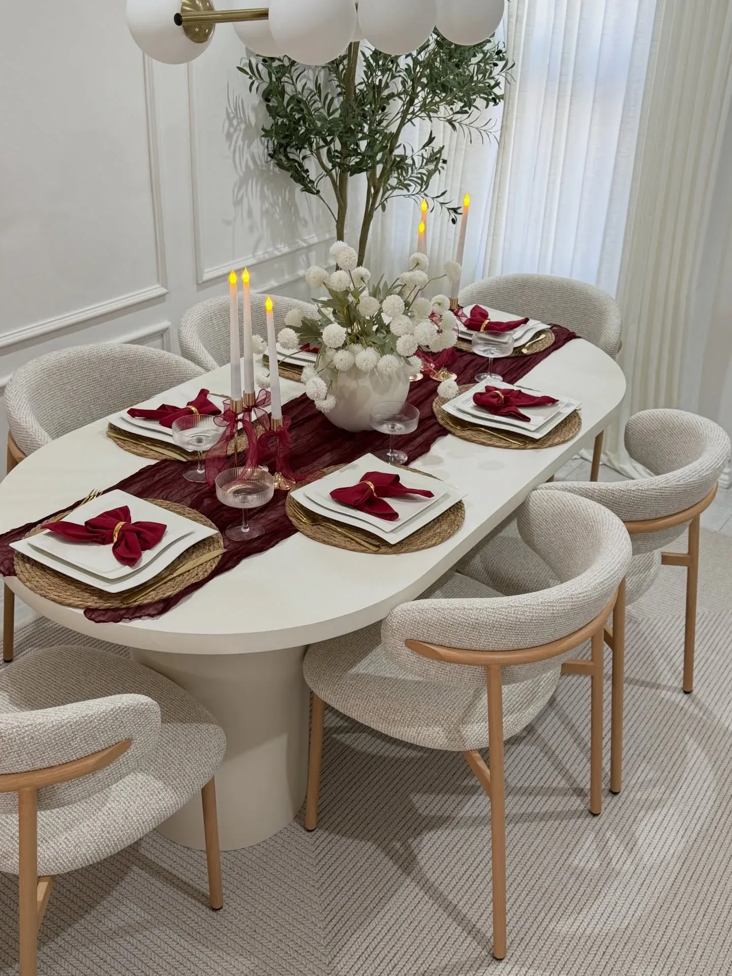 valentines day dining table decor ideas
