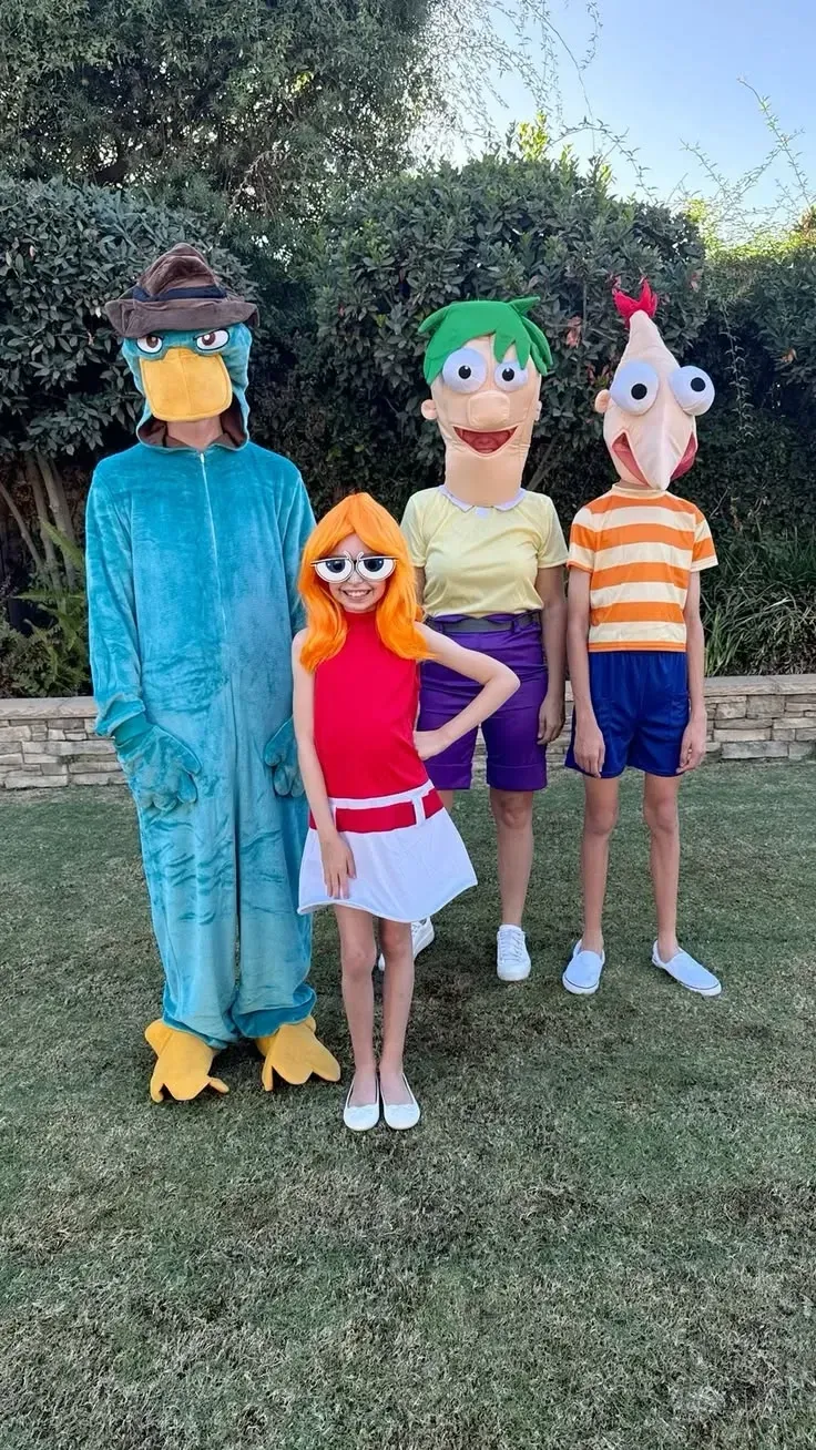 funny halloween costumes for families with Rugrats character costumes