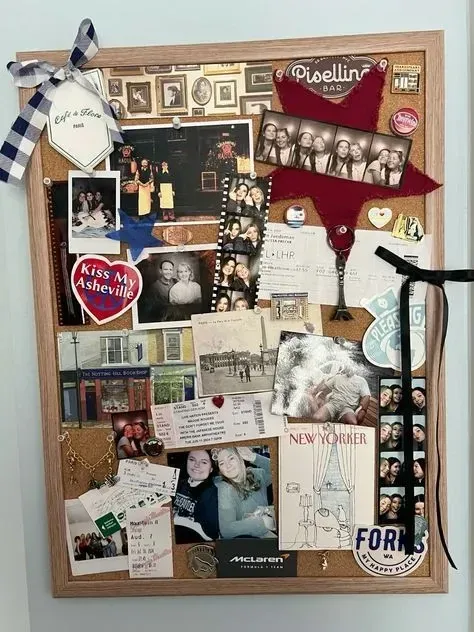 wall college cork board ideas