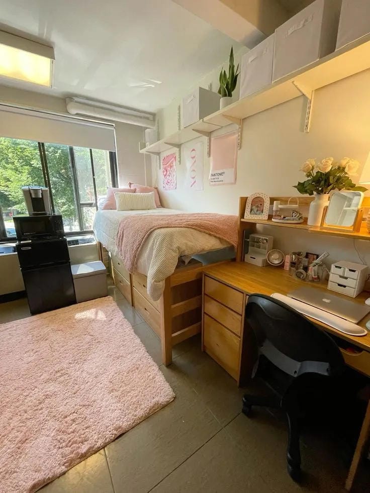 modern dorm room storage ideas