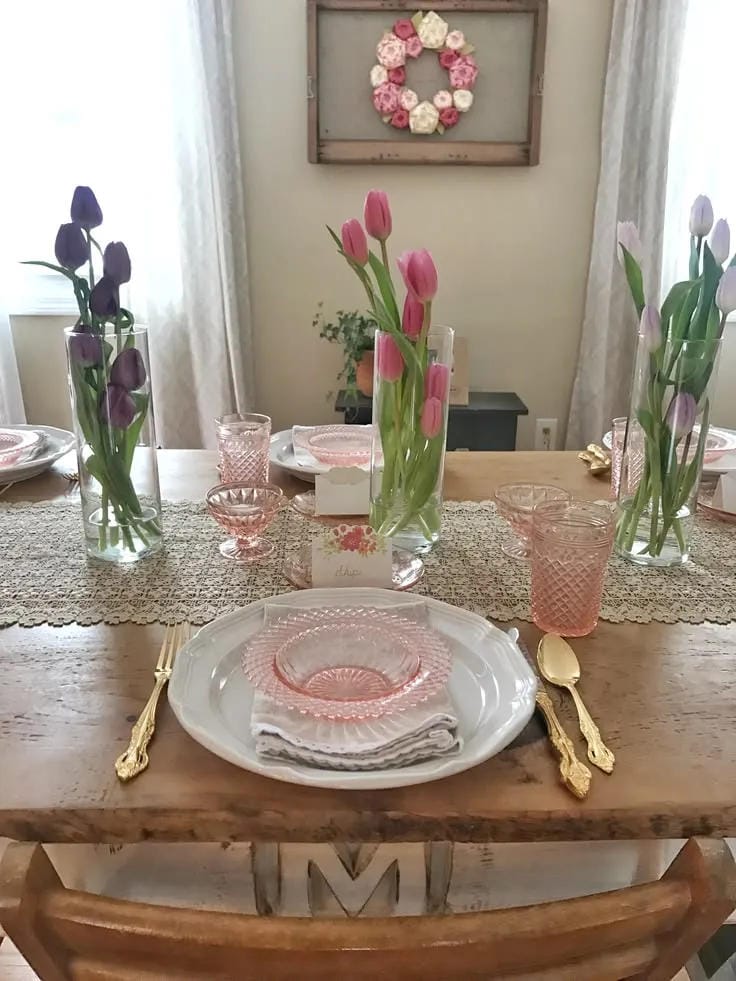 mothers day tablescape inspiration