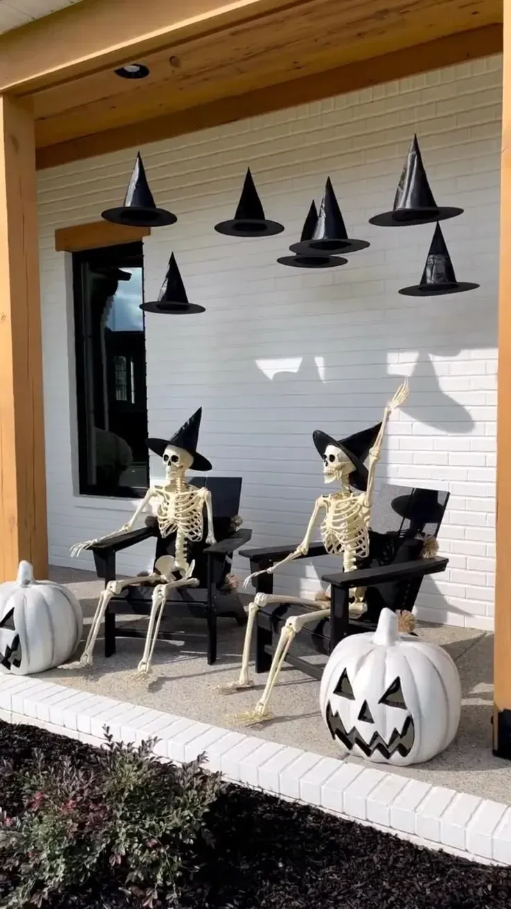 DIY halloween porch decor ideas