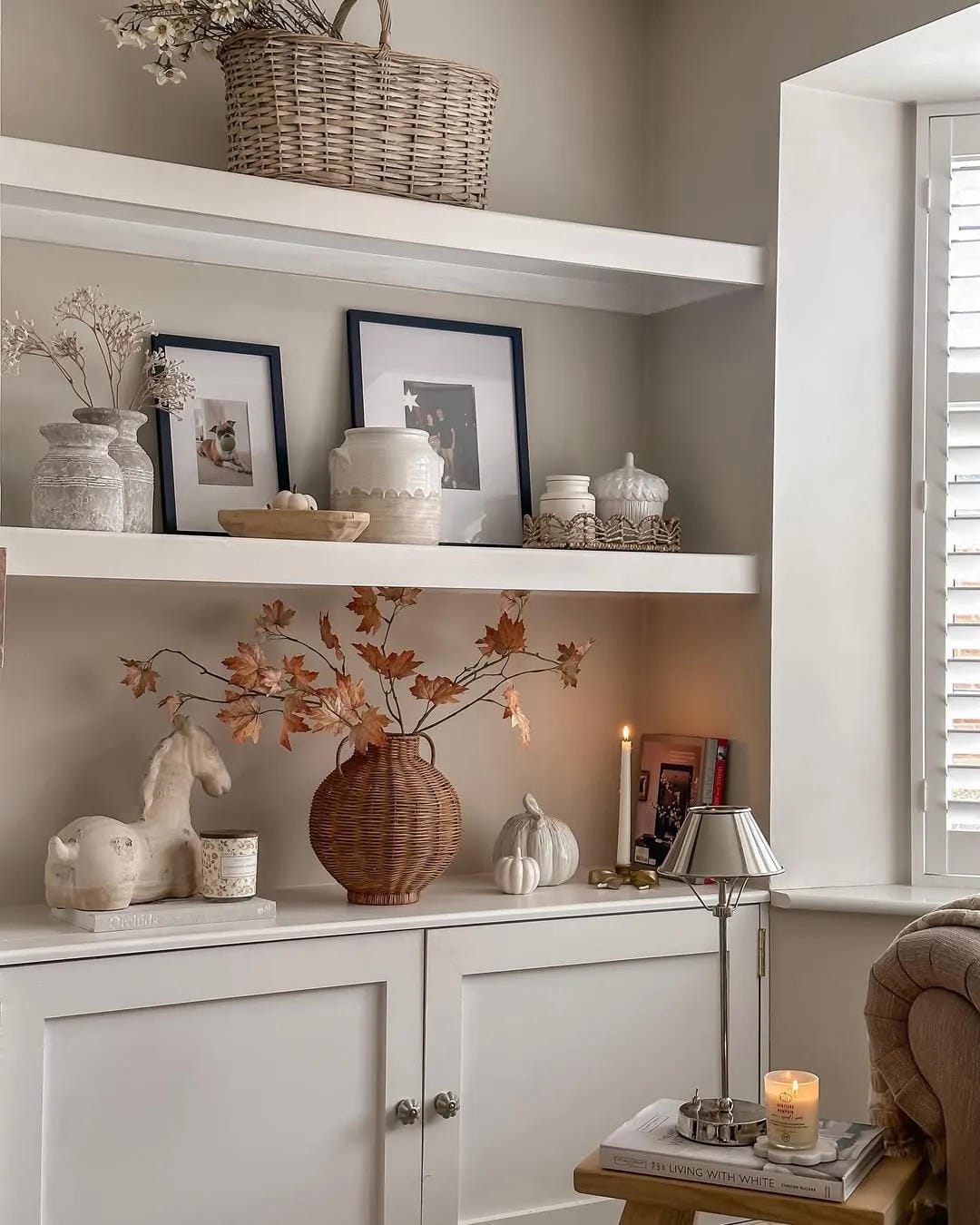 modern fall decorations indoor
