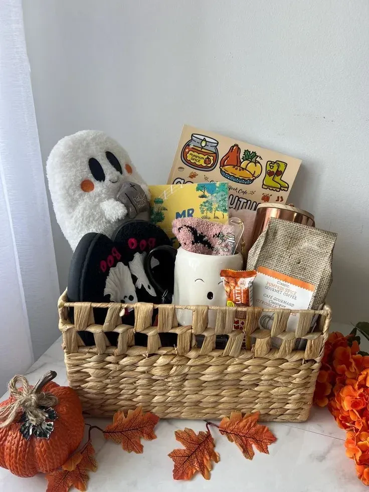 cute spooky basket ideas