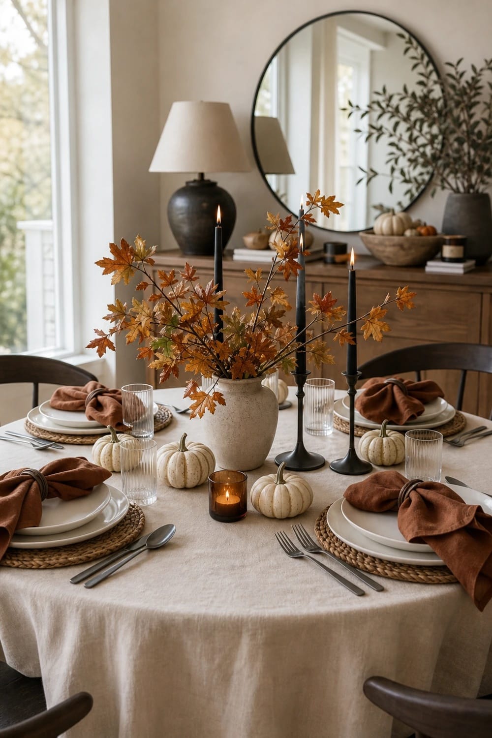 pretty fall decorations indoor