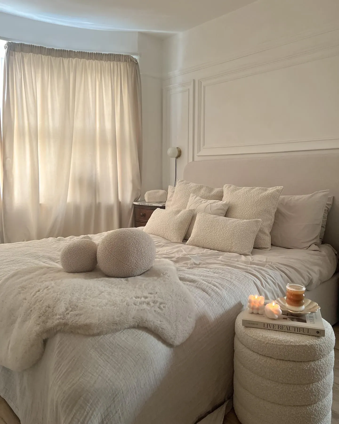 pretty cozy neutral bedroom ideas