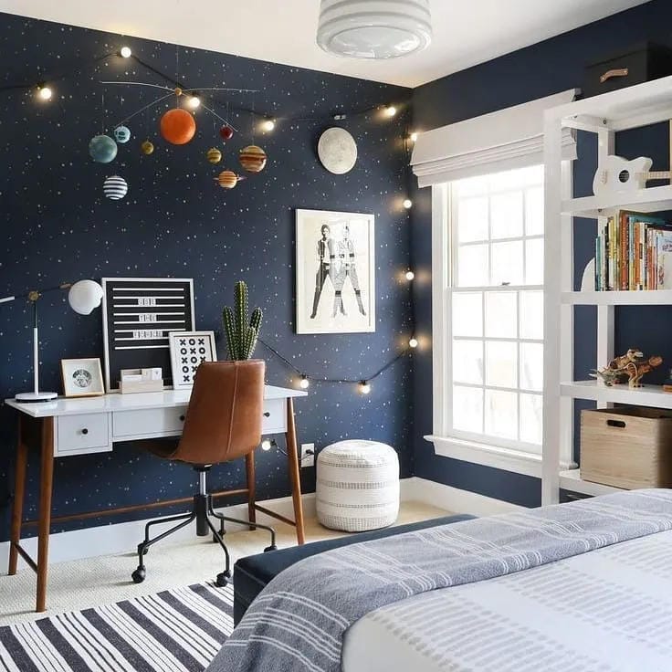Astronaut bedroom decor