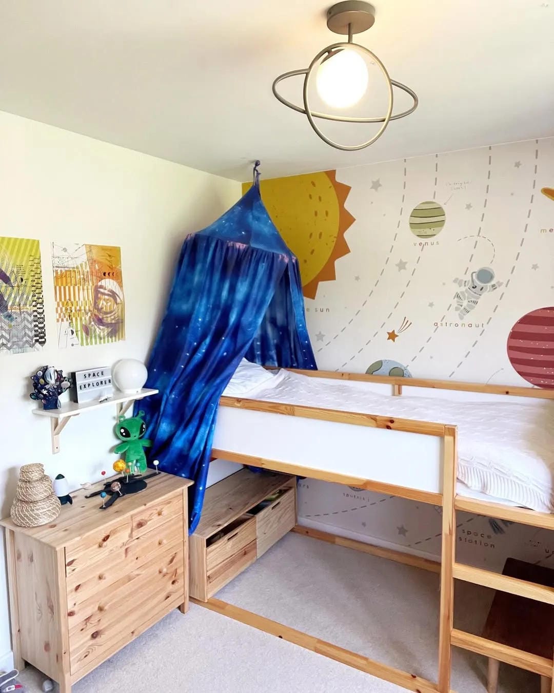 Galaxy bedroom ideas