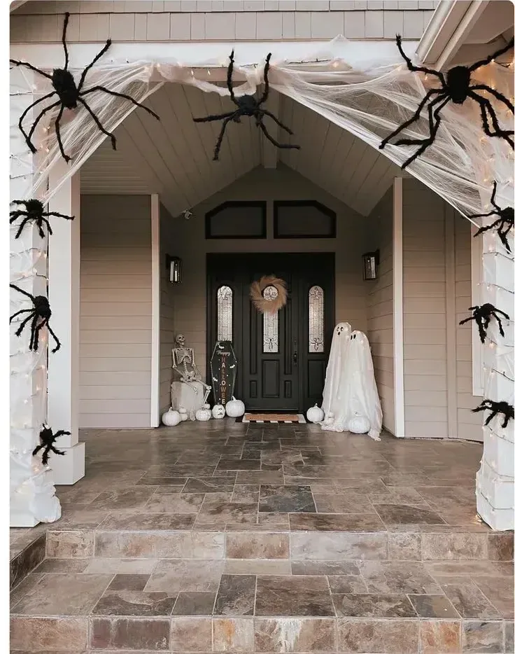 witchy halloween porch decor ideas
