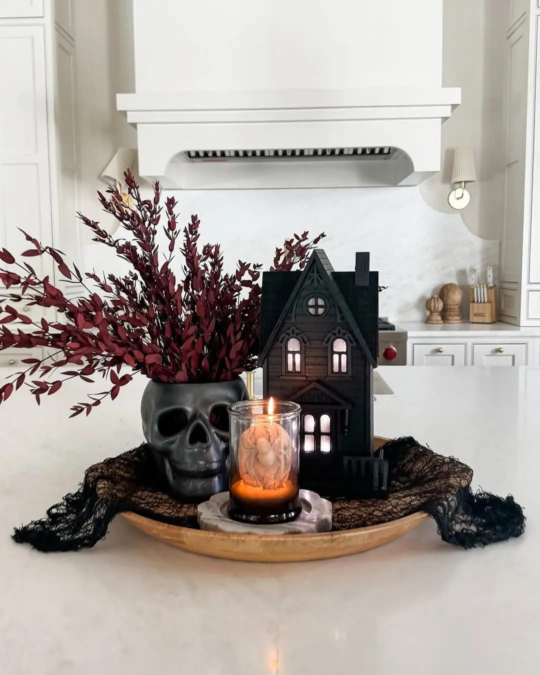 Halloween centerpieces