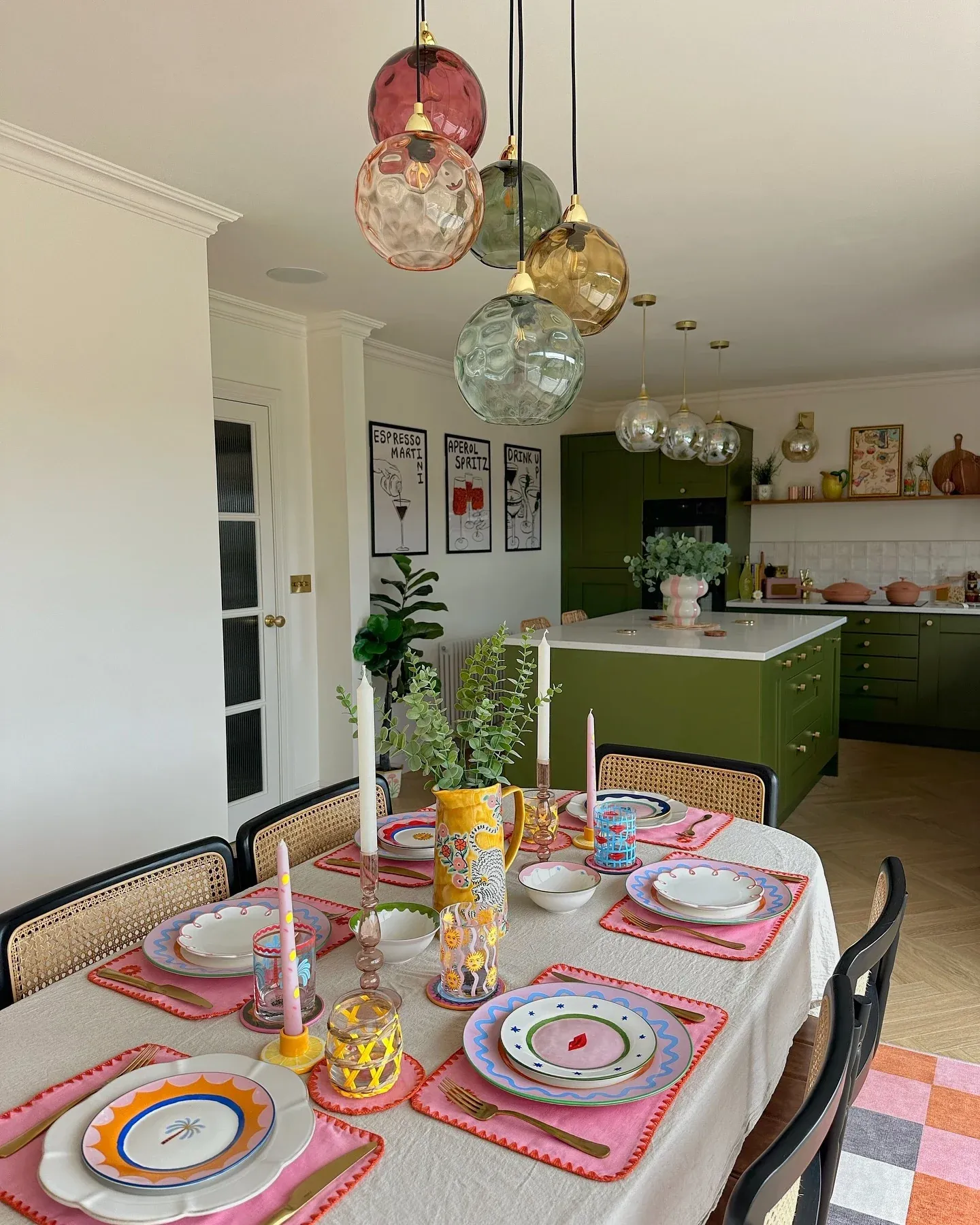 floral dining table decor ideas