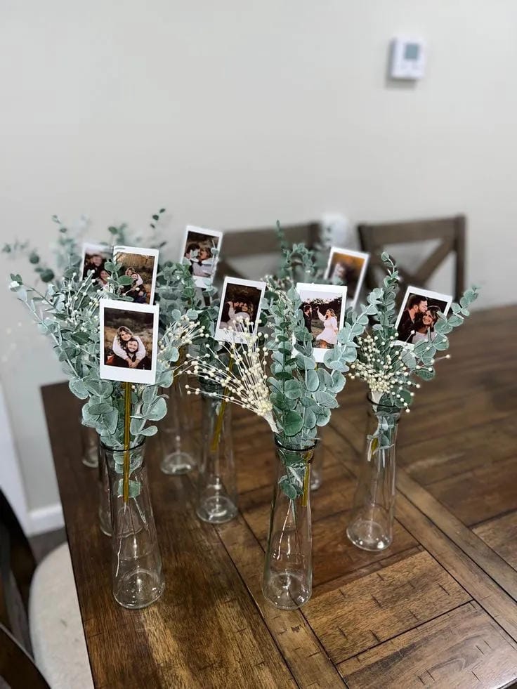 bridal shower table runner ideas with flowers