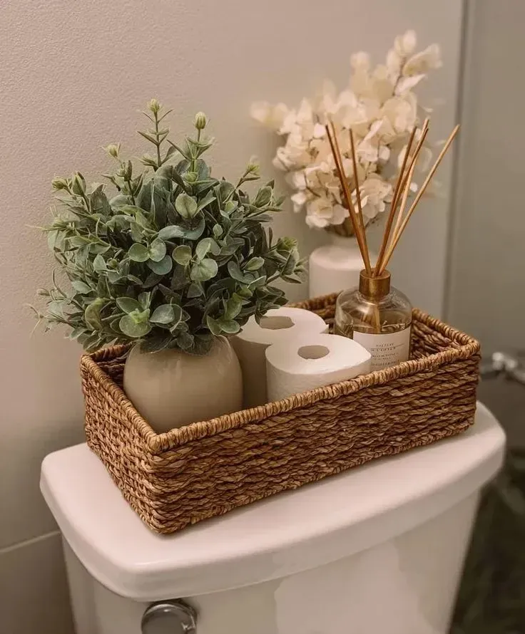 decor clever back of toilet ideas