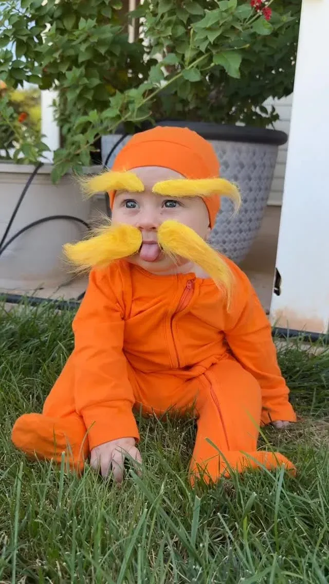 the lorax babys first halloween costume
