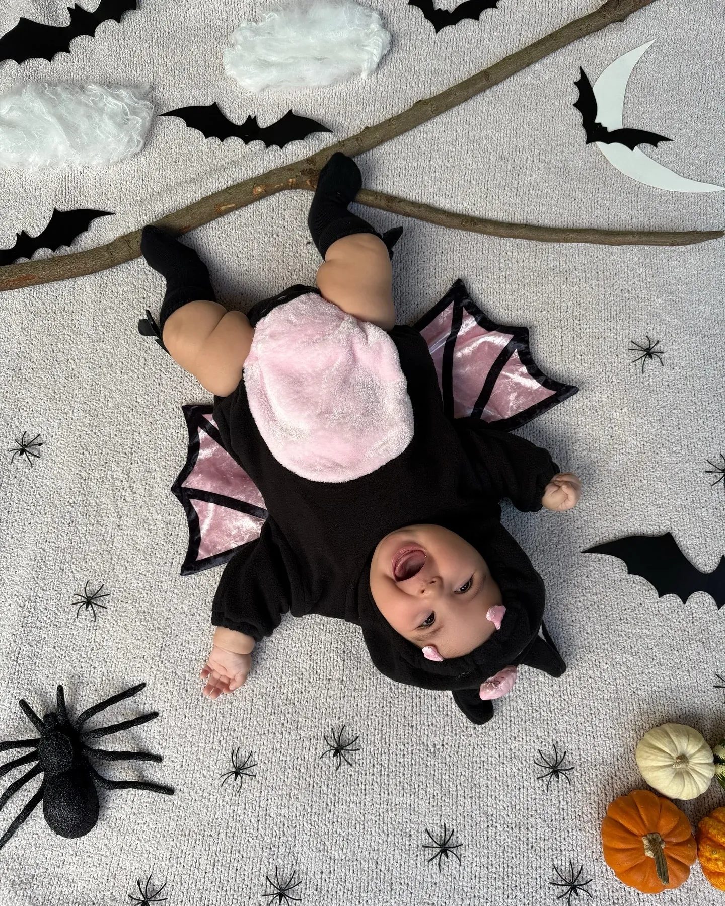 bat babys first halloween costume