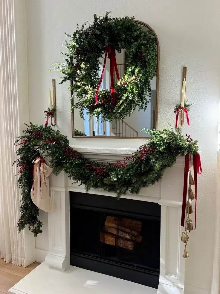 holiday hearth christmas fireplace decor ideas