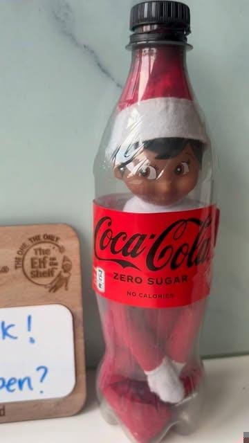 elf on the shelf inspiration by squashedpickle
