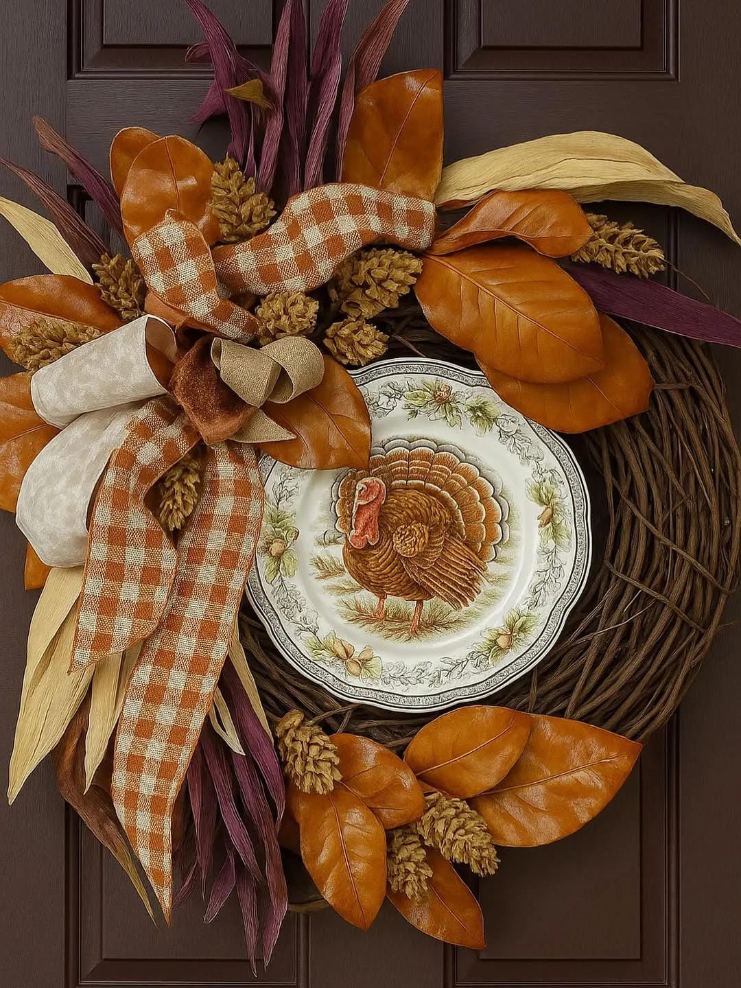 aesthetic unique fall wreath ideas