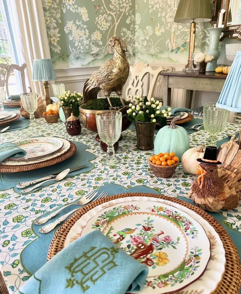 rental friendly thanksgiving table decor ideas