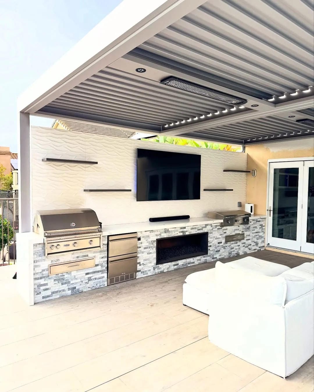 Texas outdoor kitchen plans