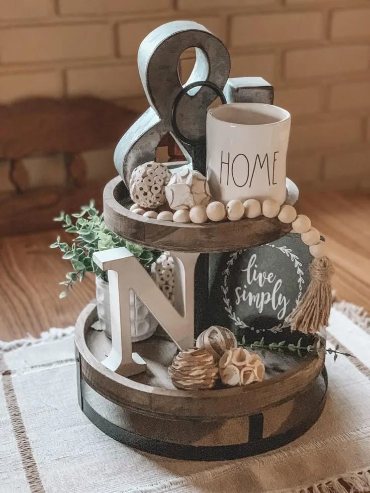 elegant coffee table decor
