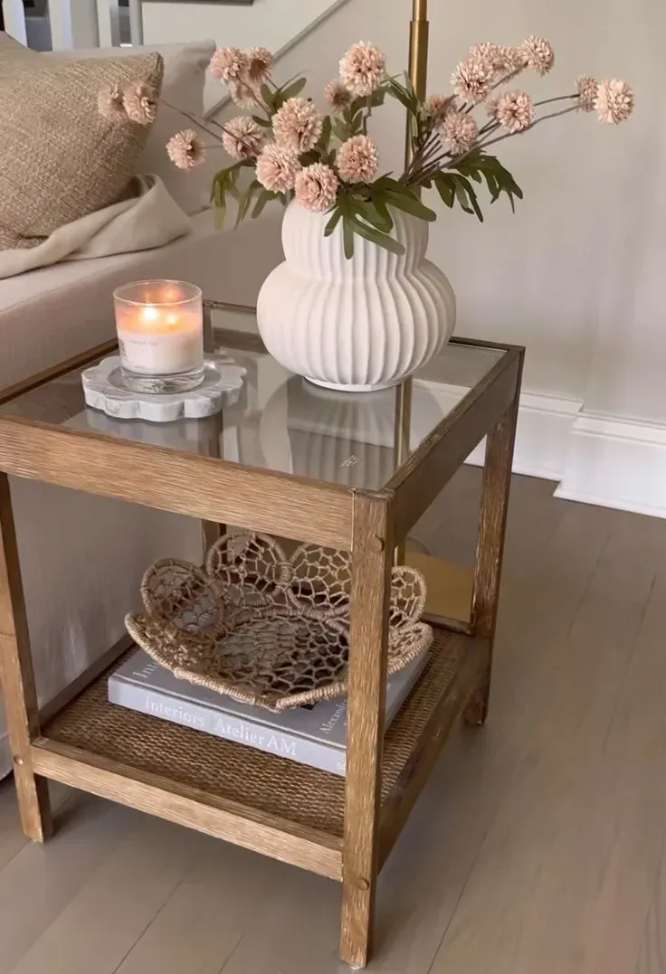 chic sofa table decor ideas