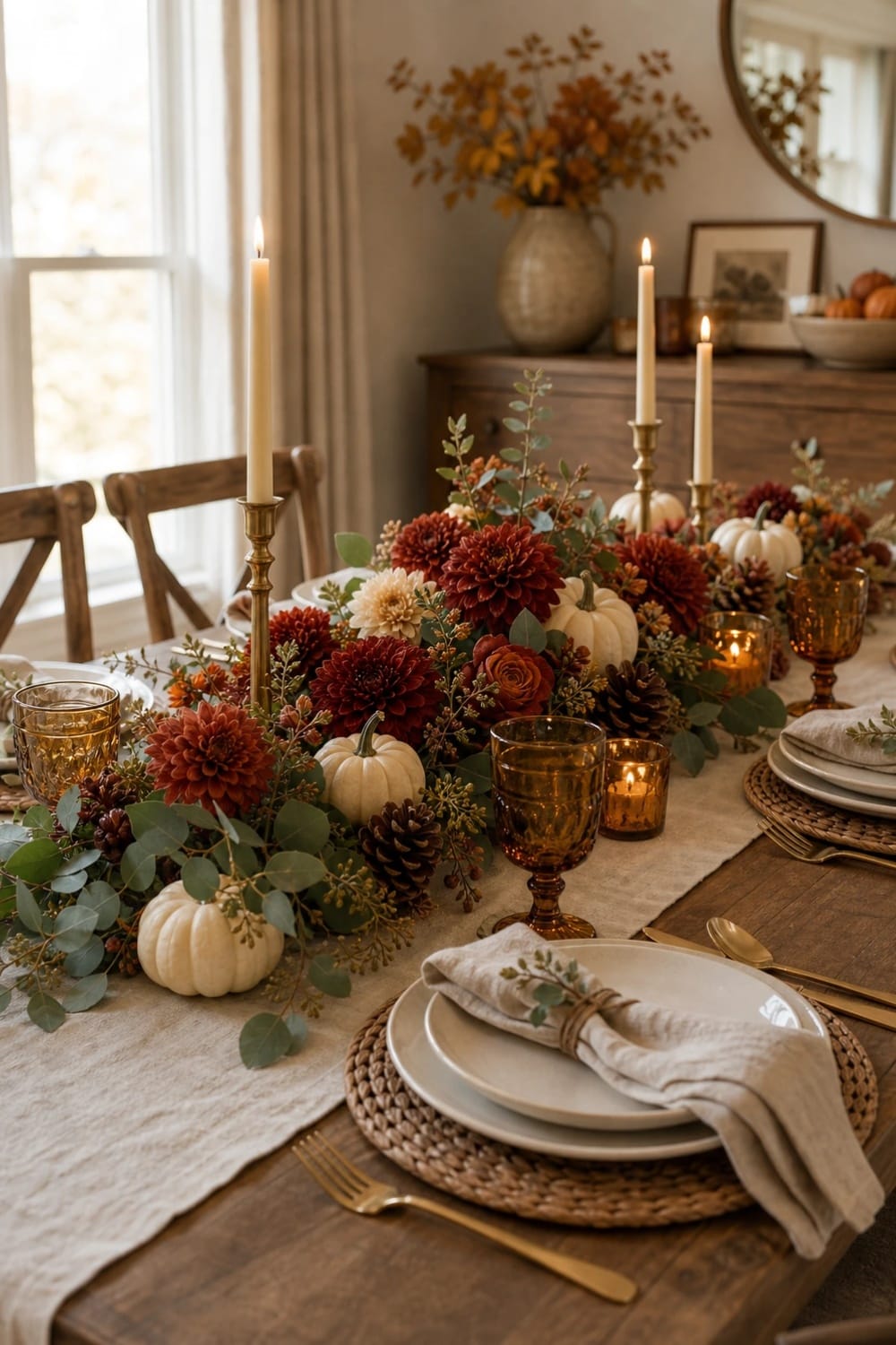 fall table centerpiece ideas