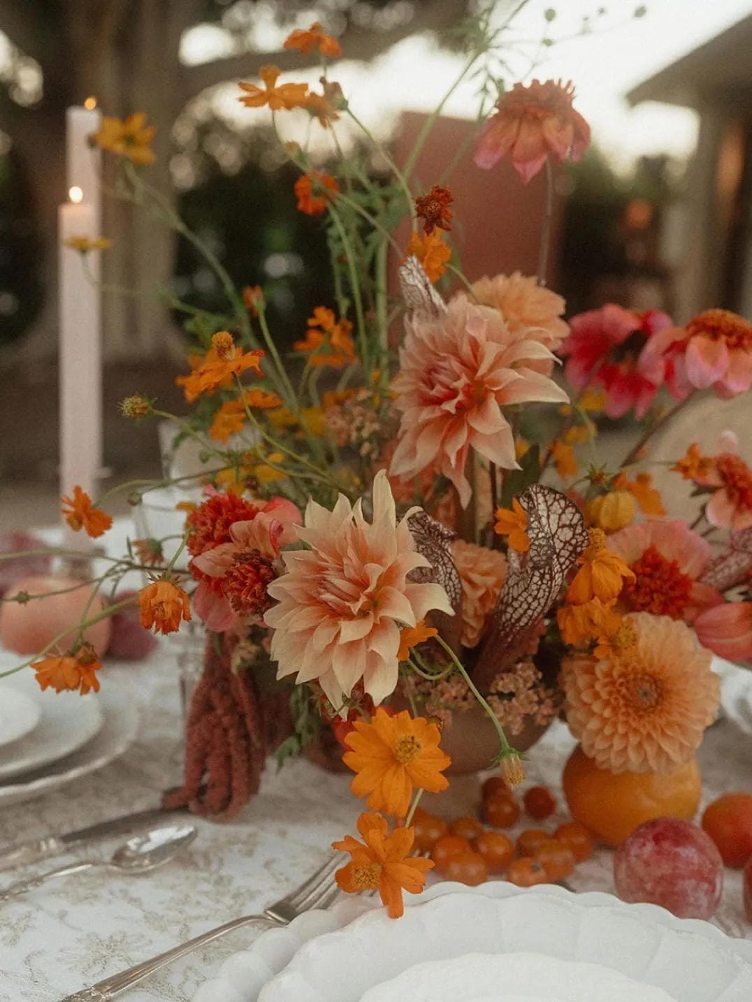rustic wedding table decorations