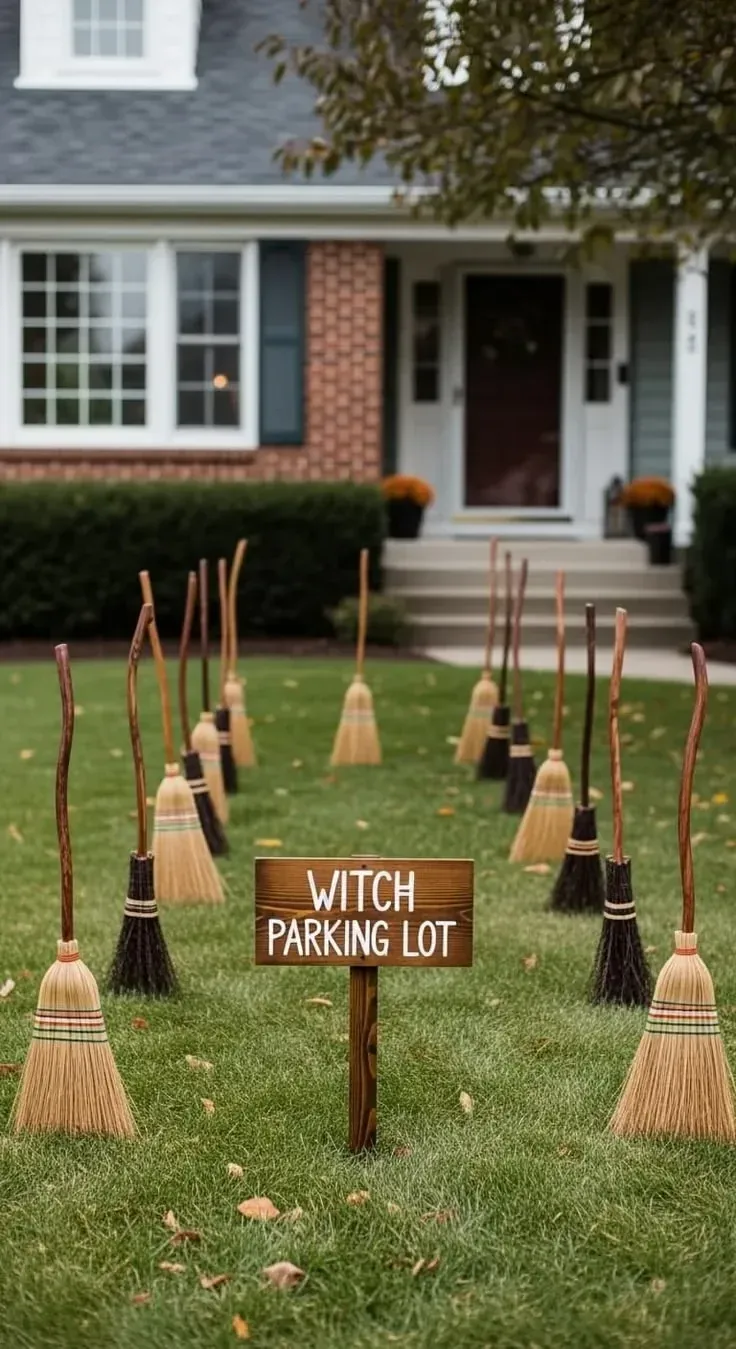 simple funny outdoor halloween decorations