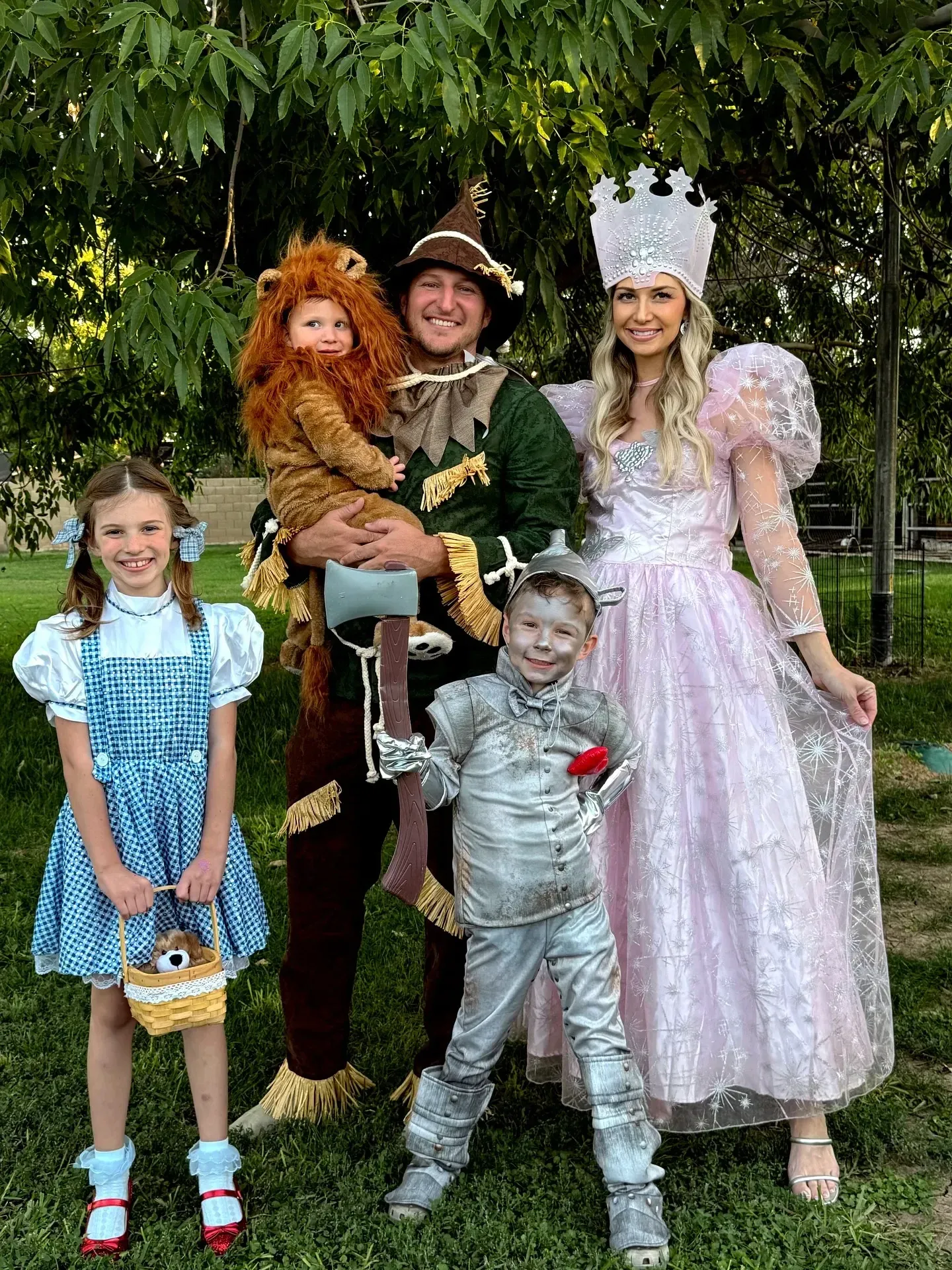 funny halloween costumes for families with Wizard of Oz costumes