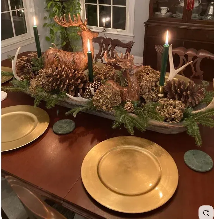 ornament dough bowl centrepiece for christmas