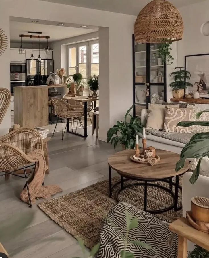 modern rustic living room ideas